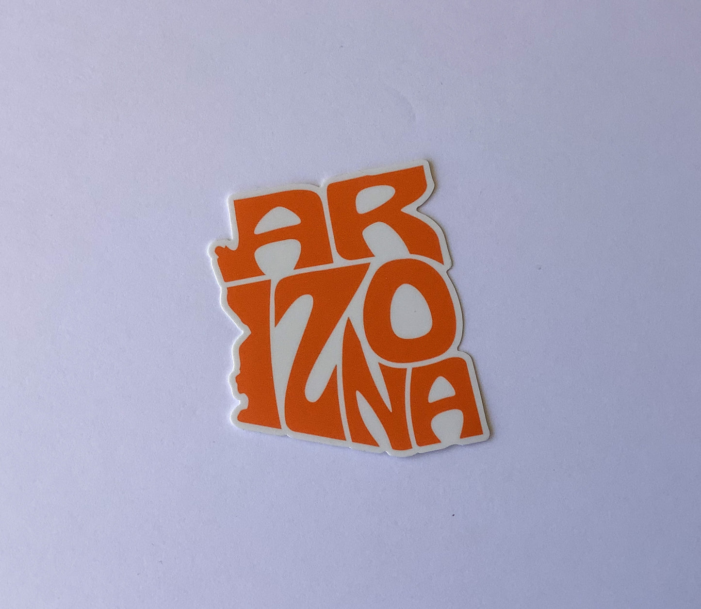 Arizona Letters Sticker