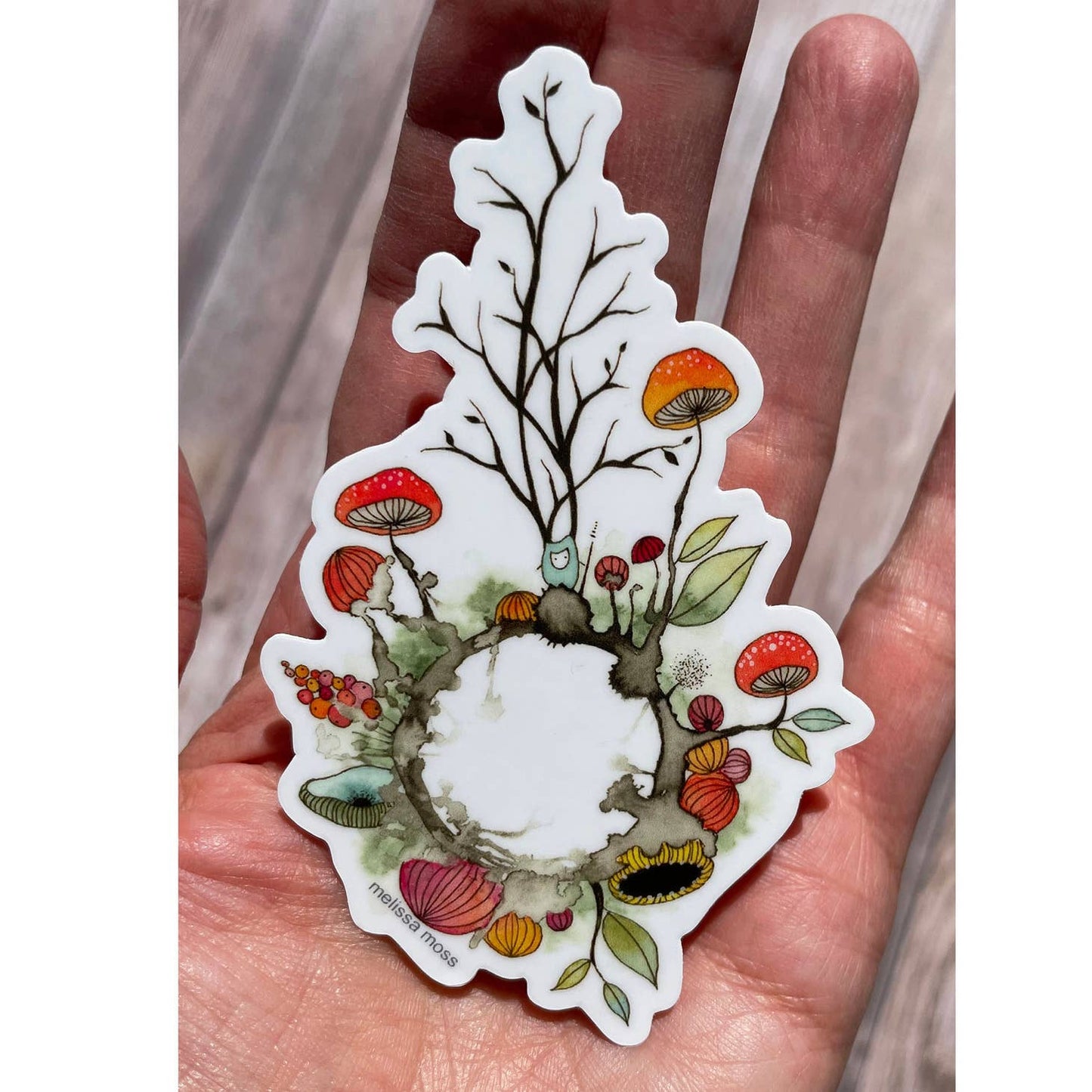 My Own Little World Sticker