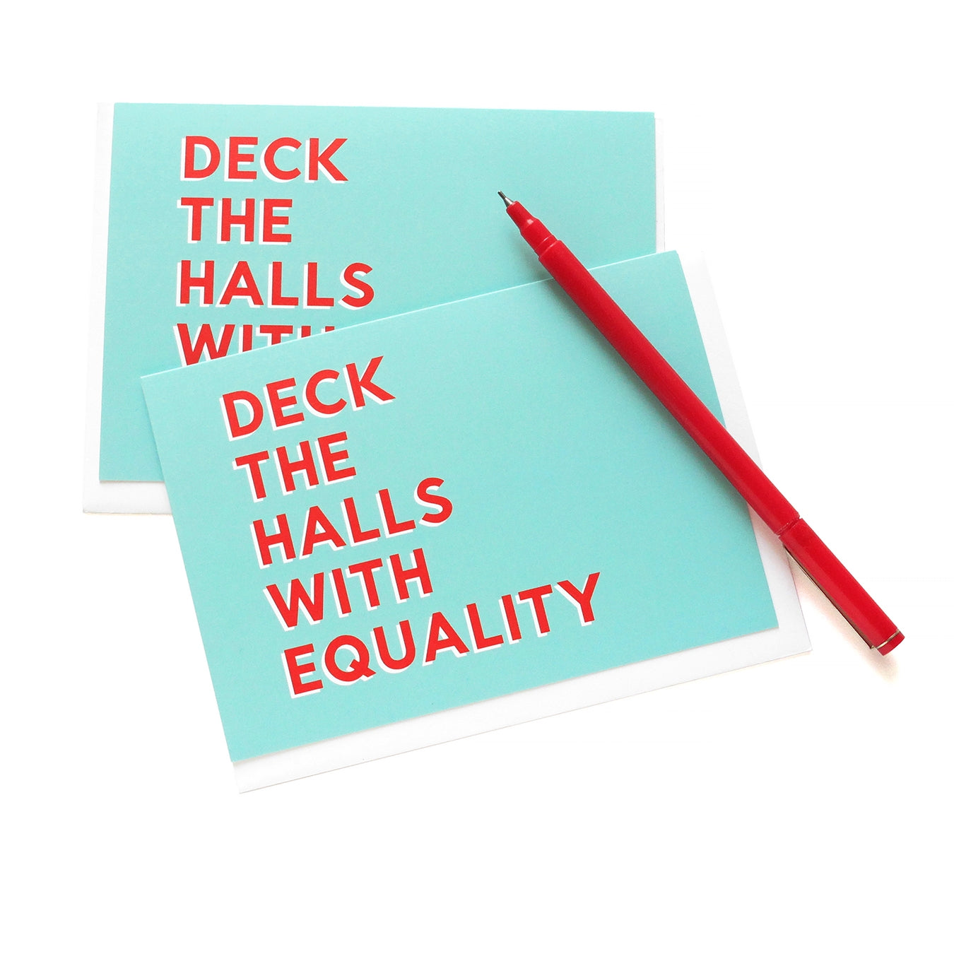 Deck the Halls with Equality Holiday Card
