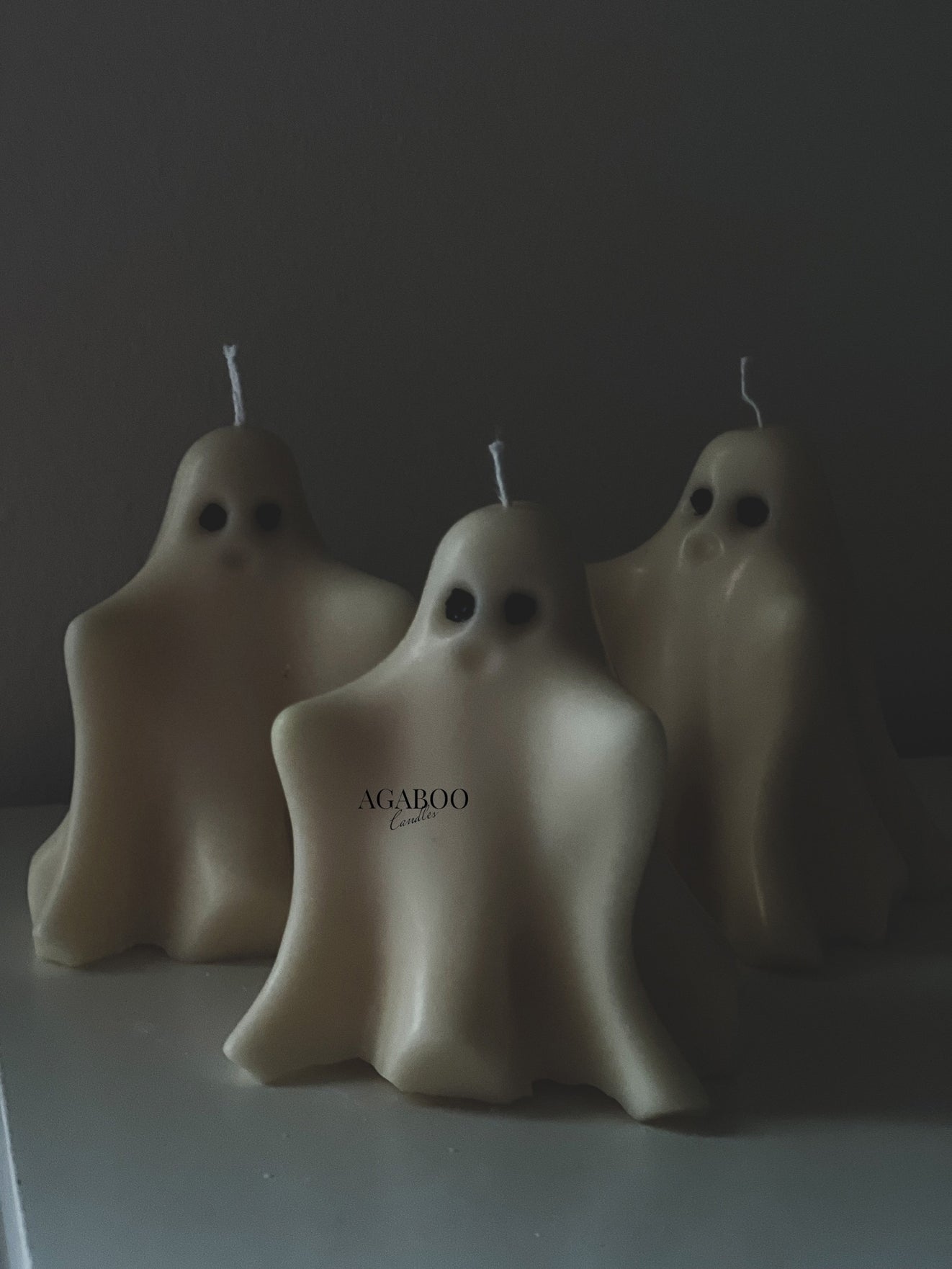 Halloween Cute Ghosts Candle