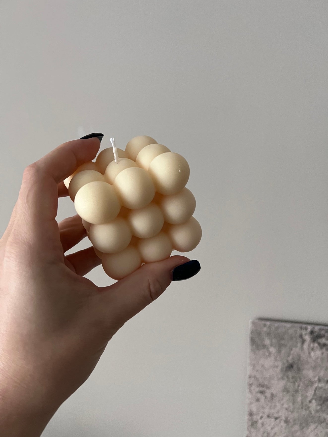 Bubble Cube Candle