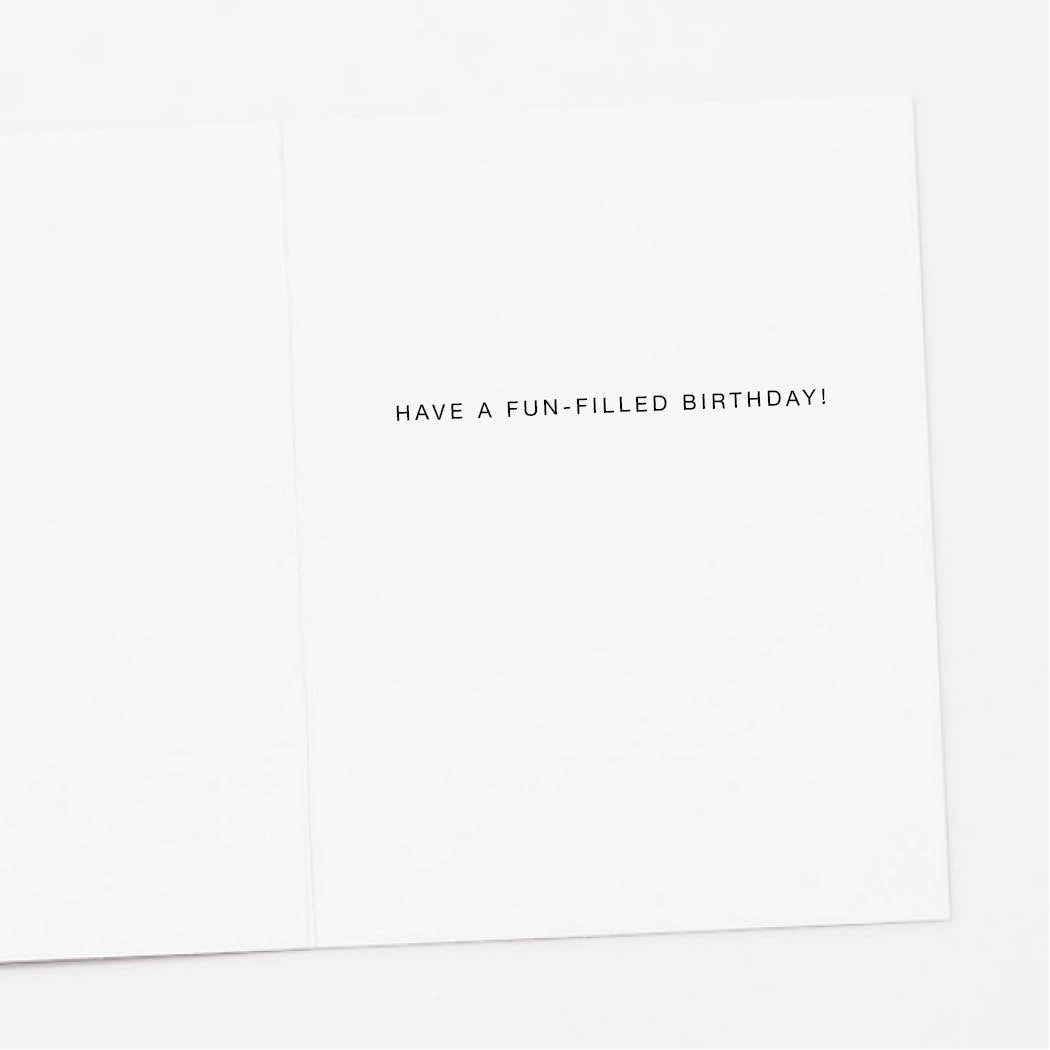 Something About Cake Birthday Card