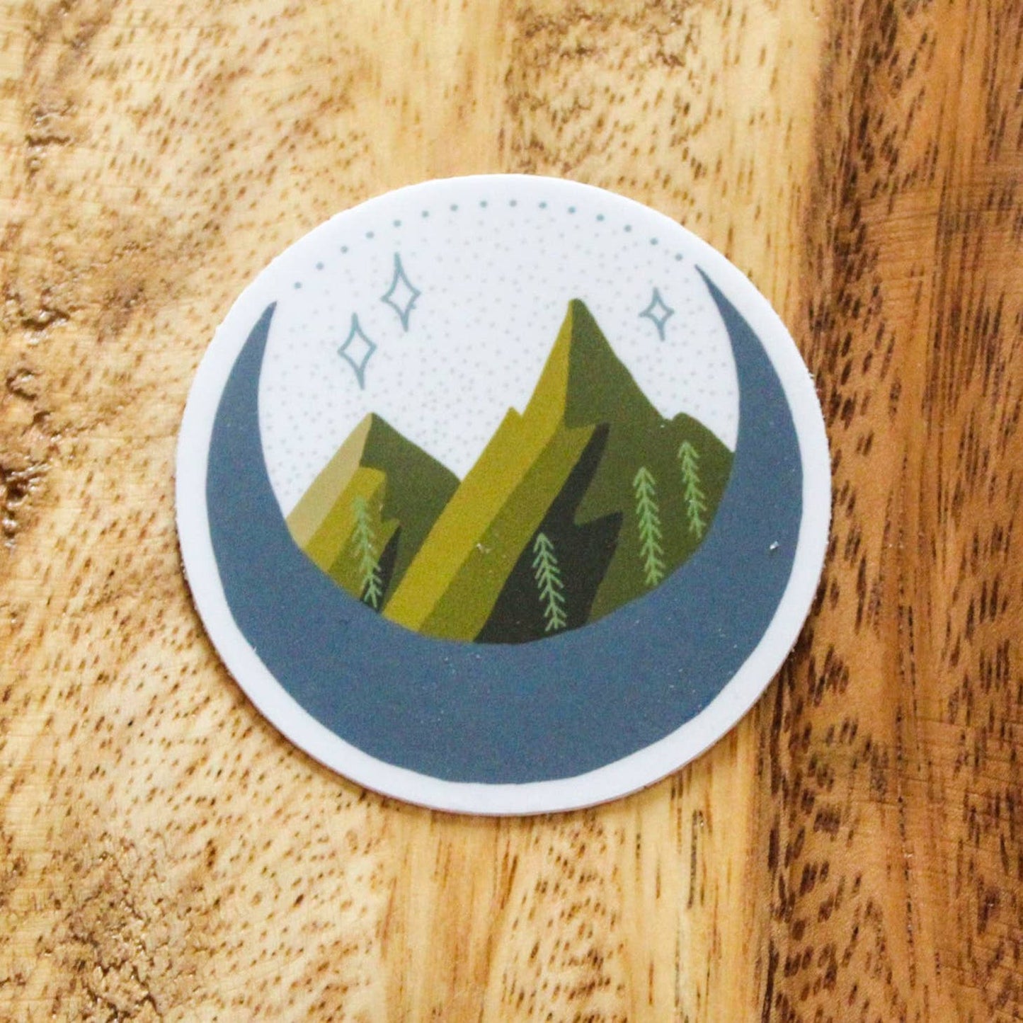 Moon & Mountains Sticker