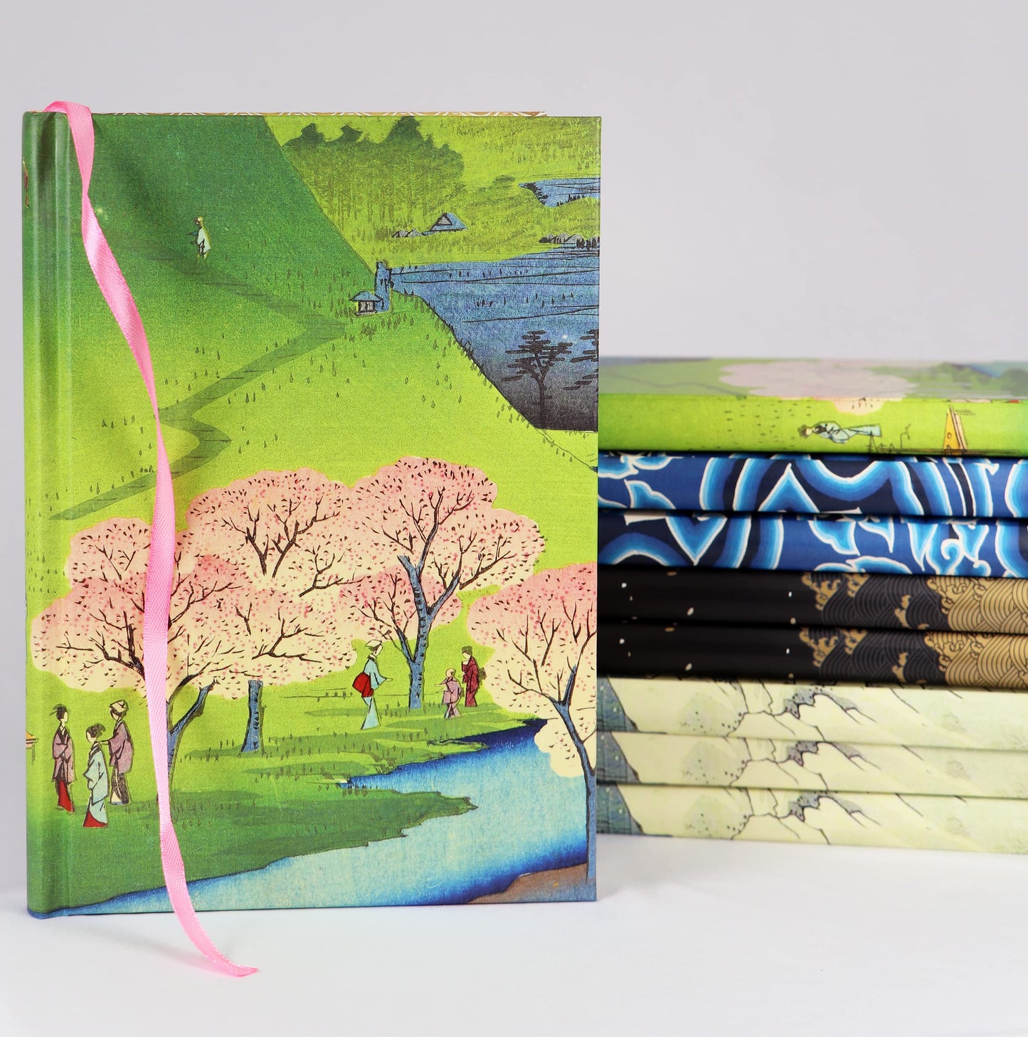 Hiroshige Cherry Blossoms Lined Hardcover Journal