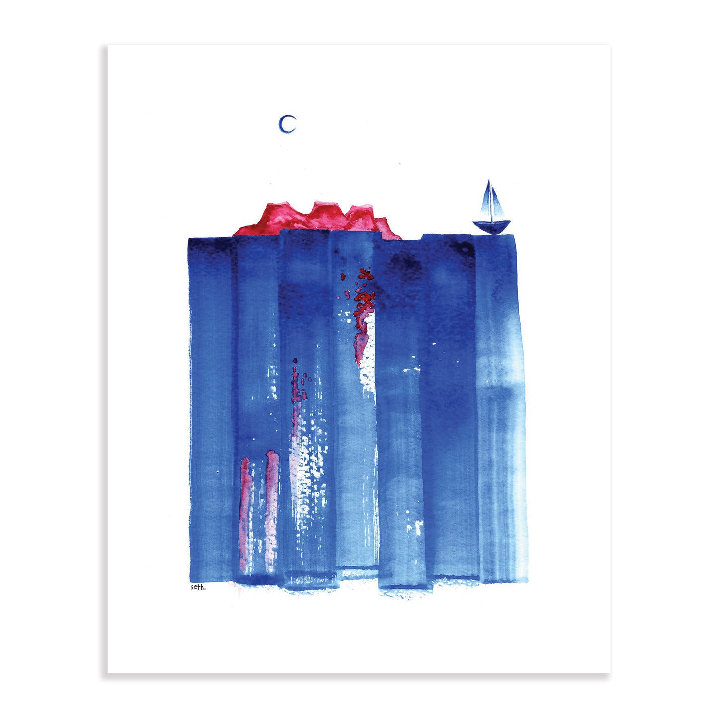 A Place Wishing to Be Found Print