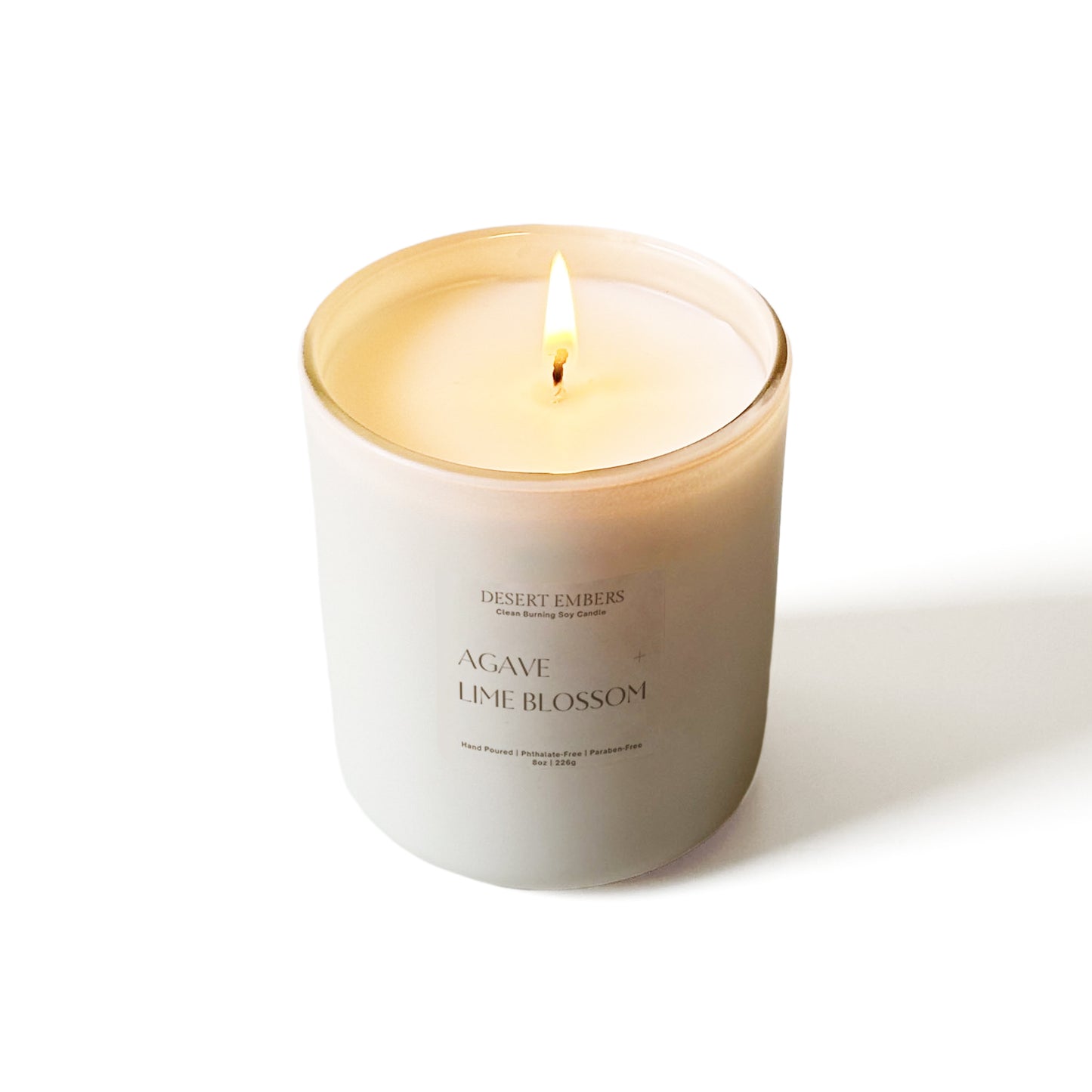 Agave + Lime Blossom Scented Soy Candle