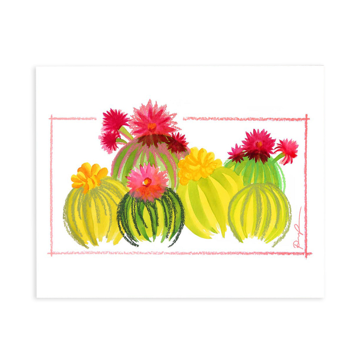 Barrel Beauties Art Print