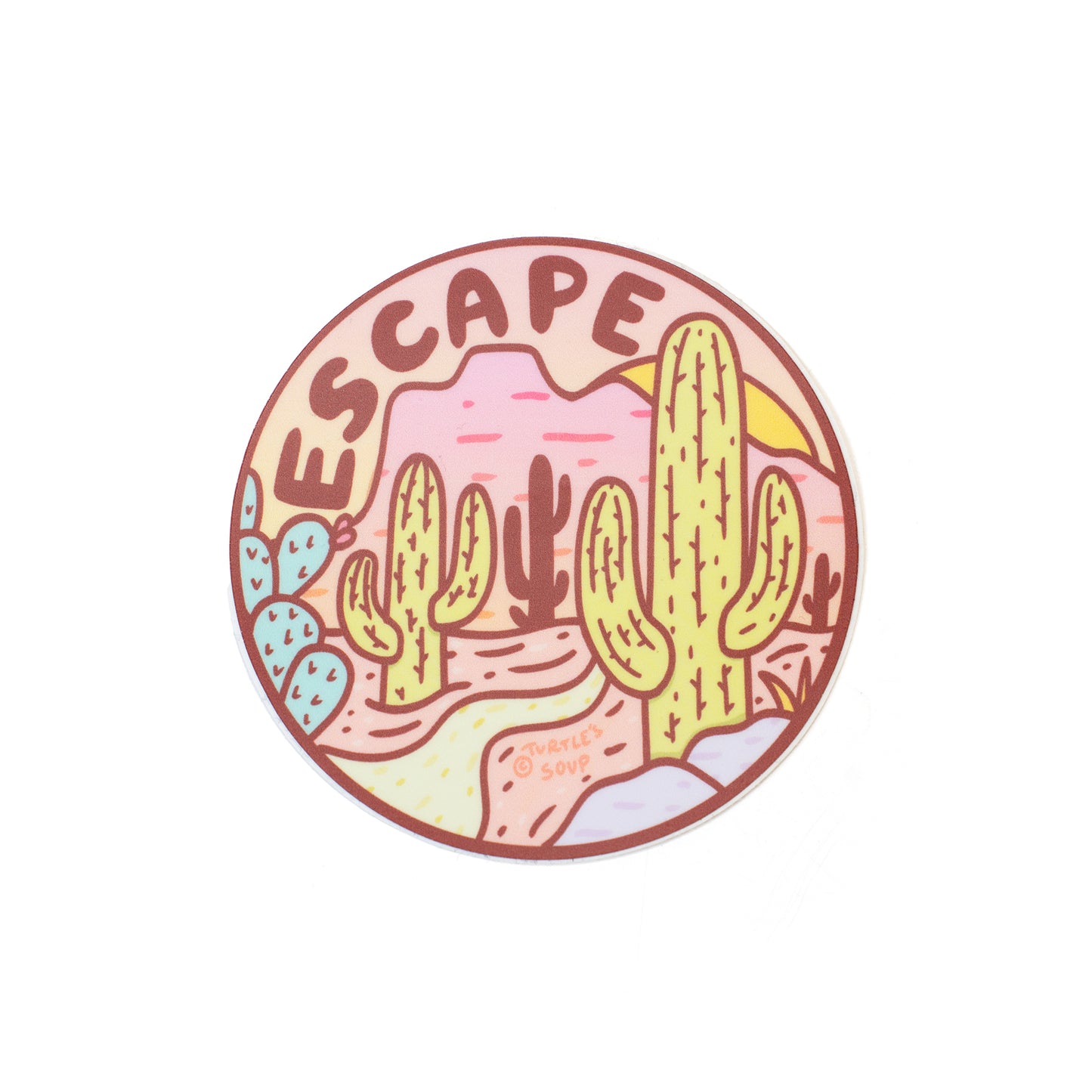 Escape Outdoorsy Vinyl Sticker