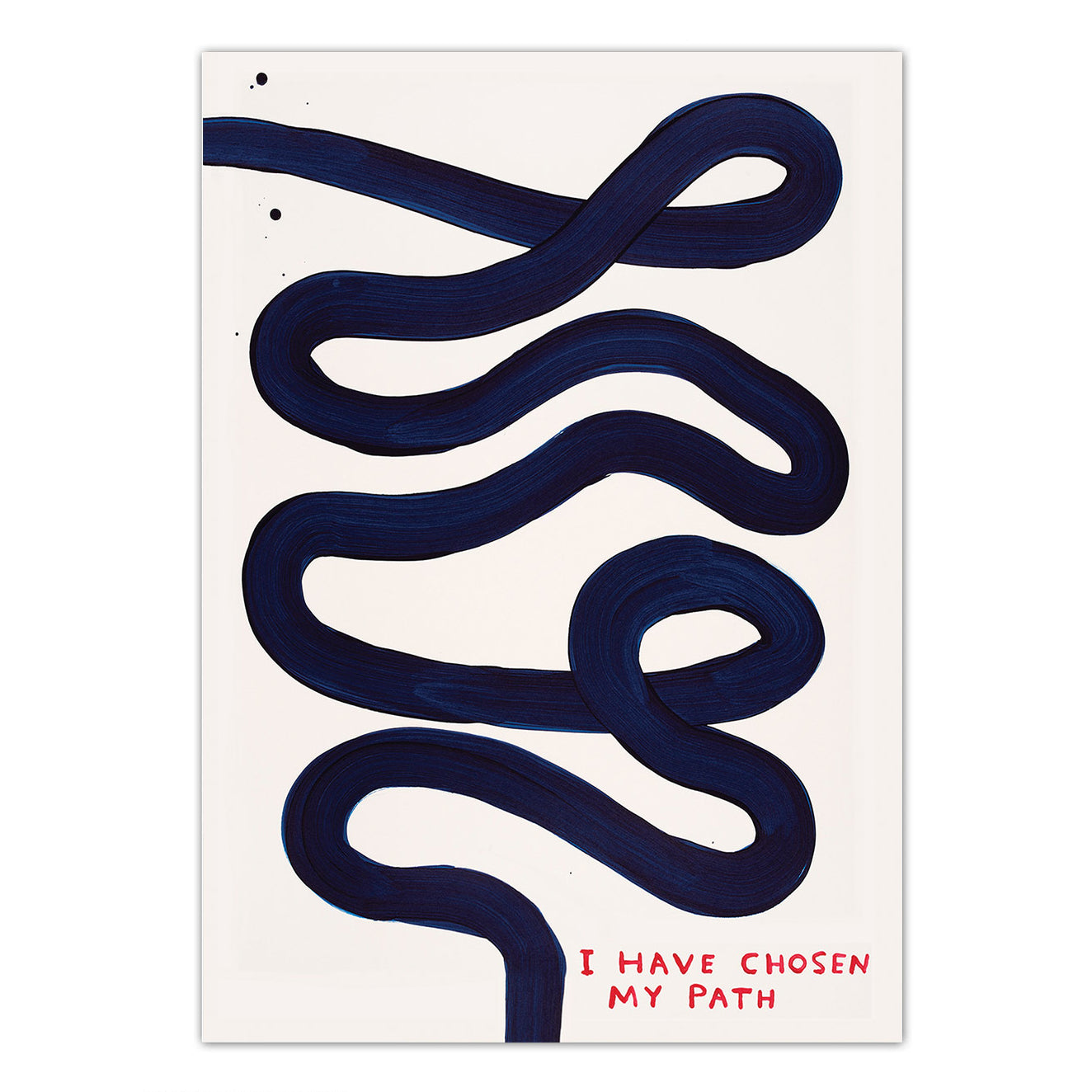 I Have Chosen My Path Postcard