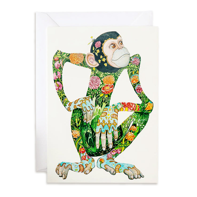 Monkey Card