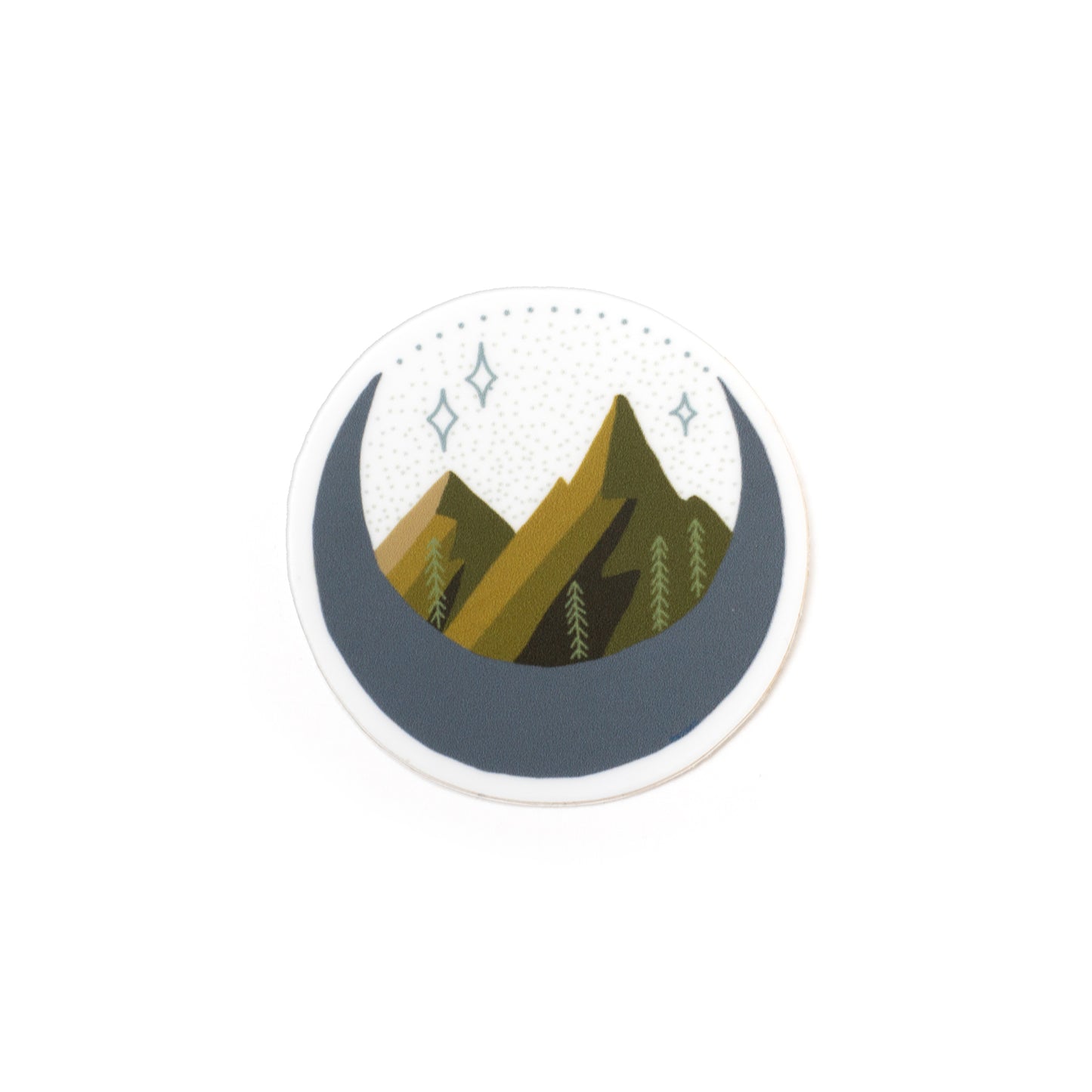 Moon & Mountains Sticker