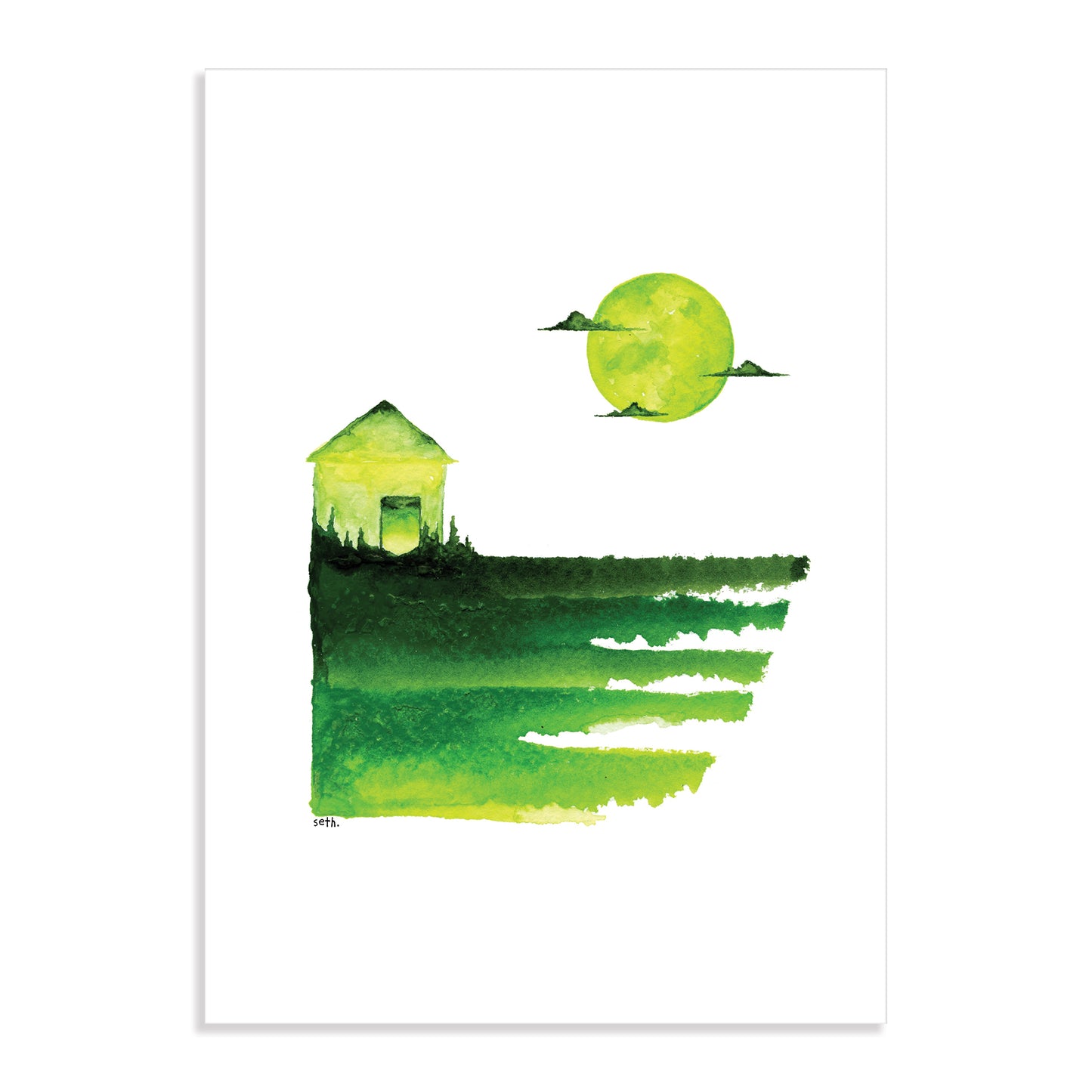 Moss Song Print