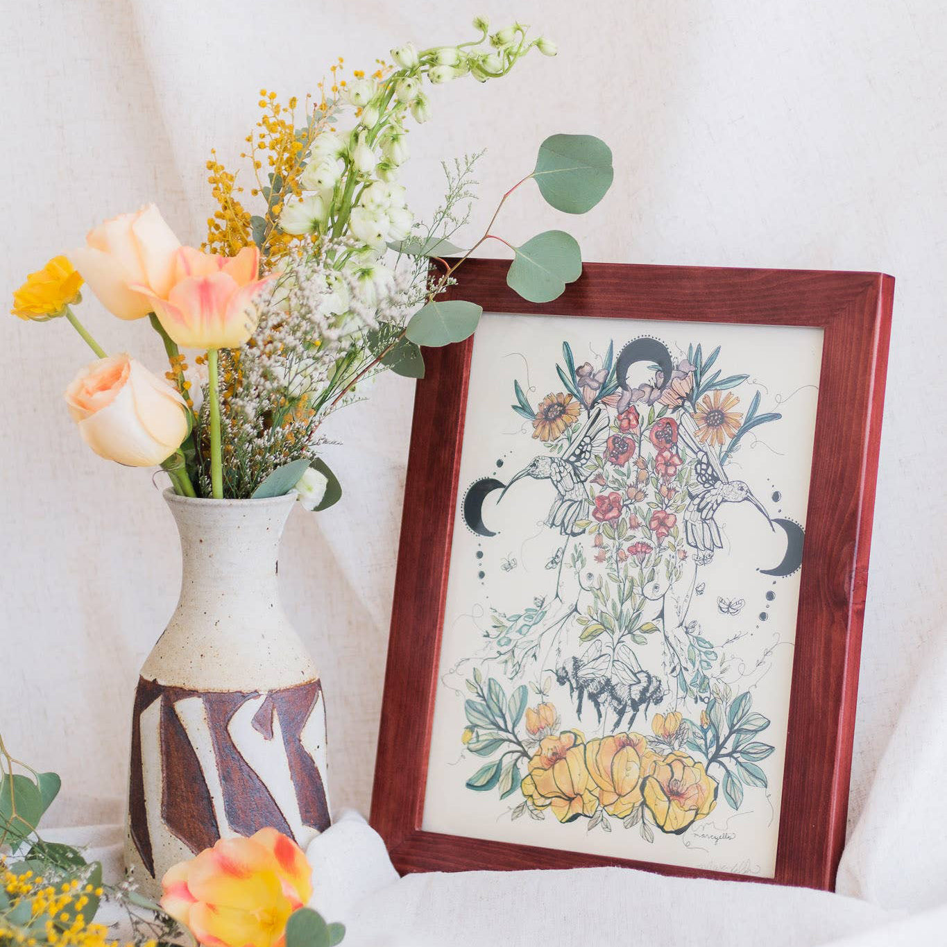 Nourish Mother Earth, Giclee Print