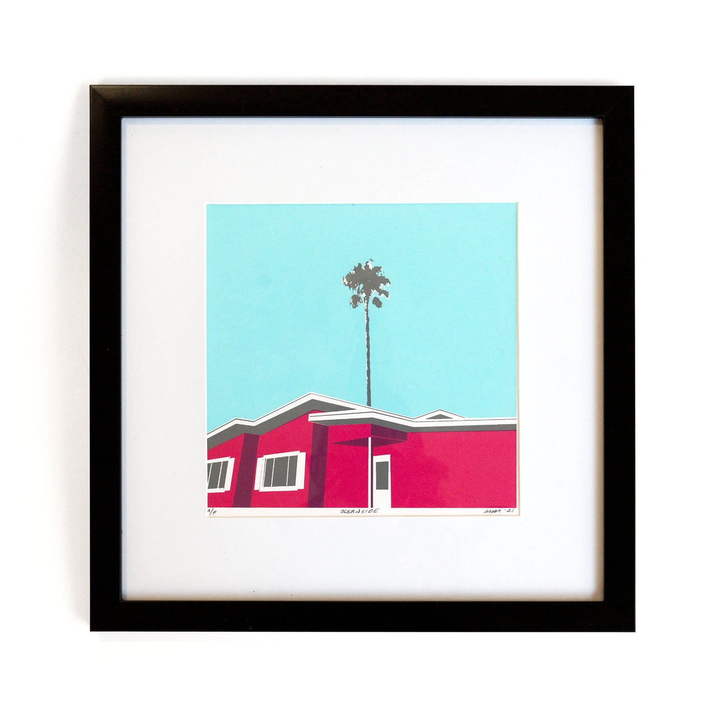 Oceanside Framed Print