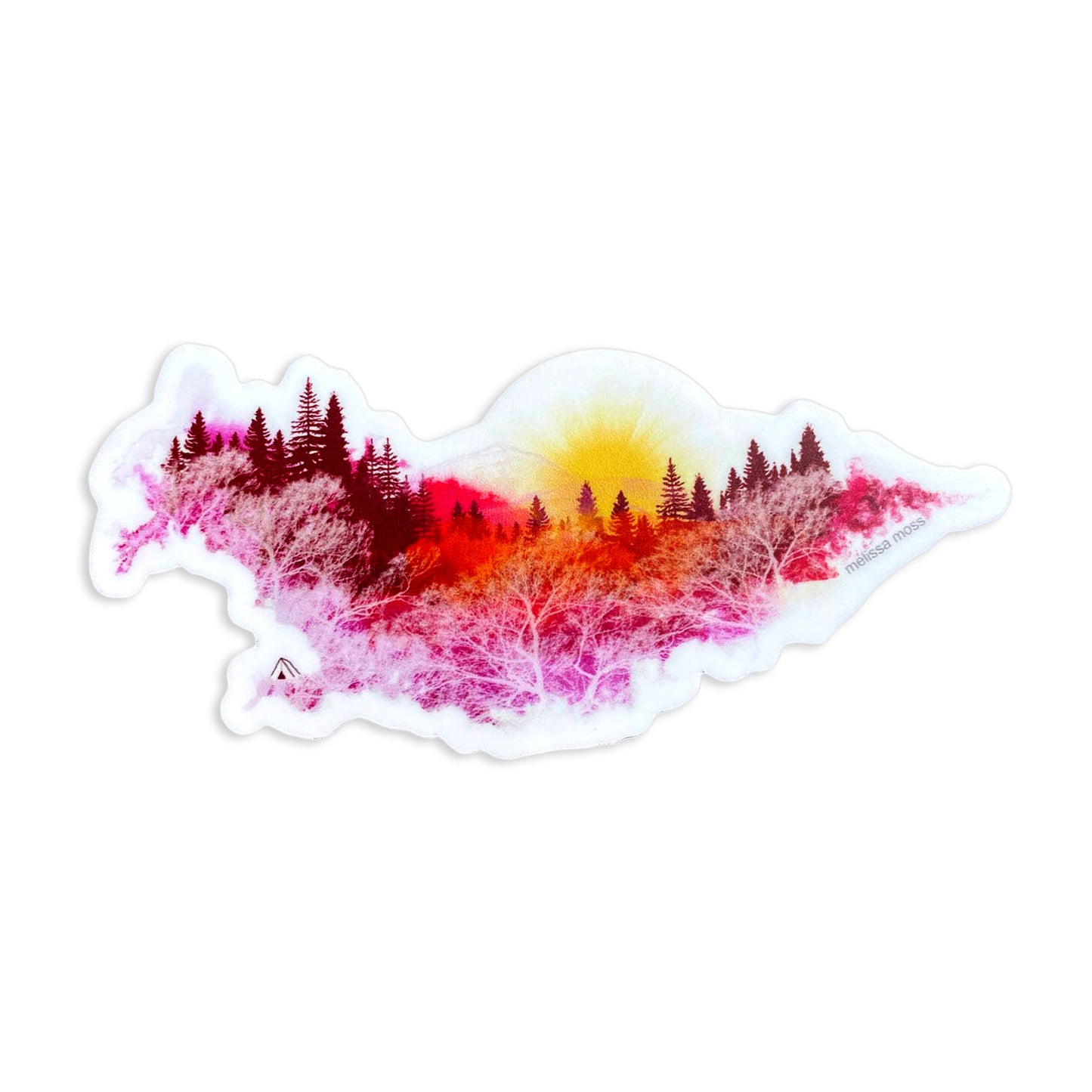 On Top of the World Sticker