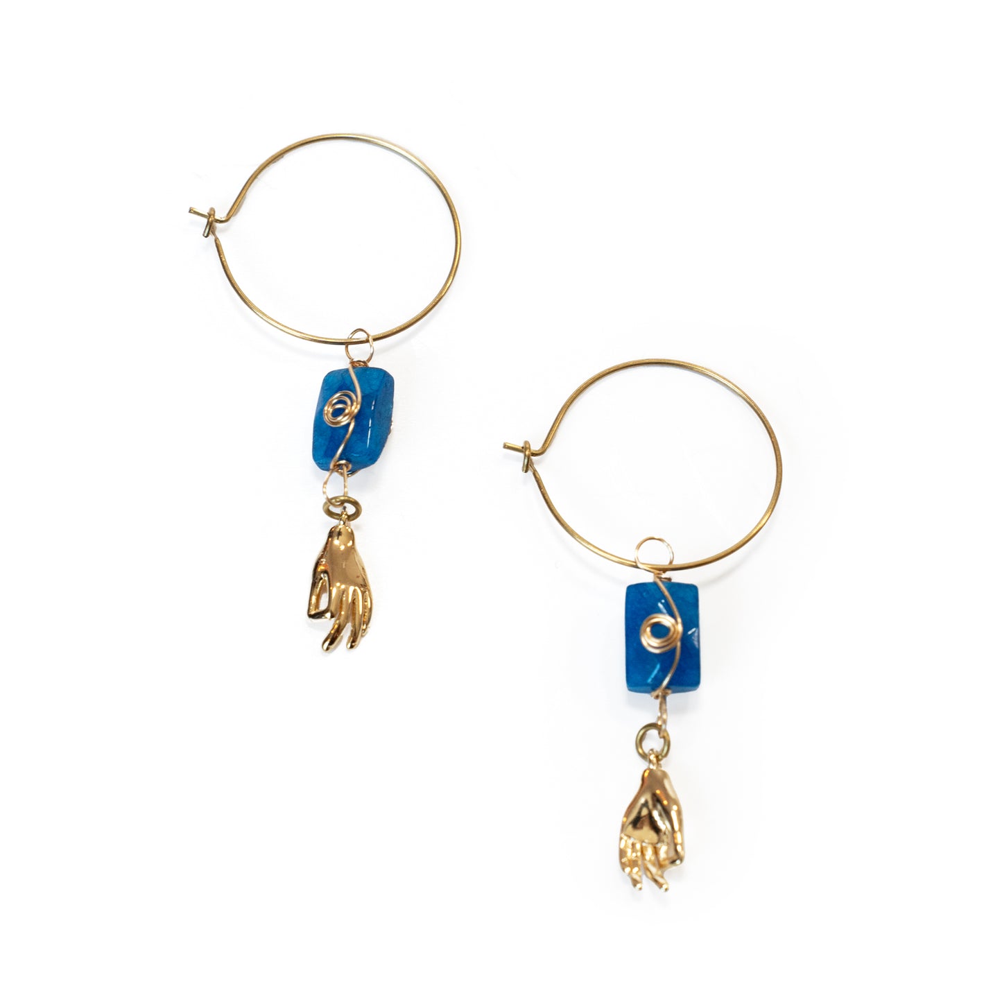 Palmistry & Gemstone Hoops