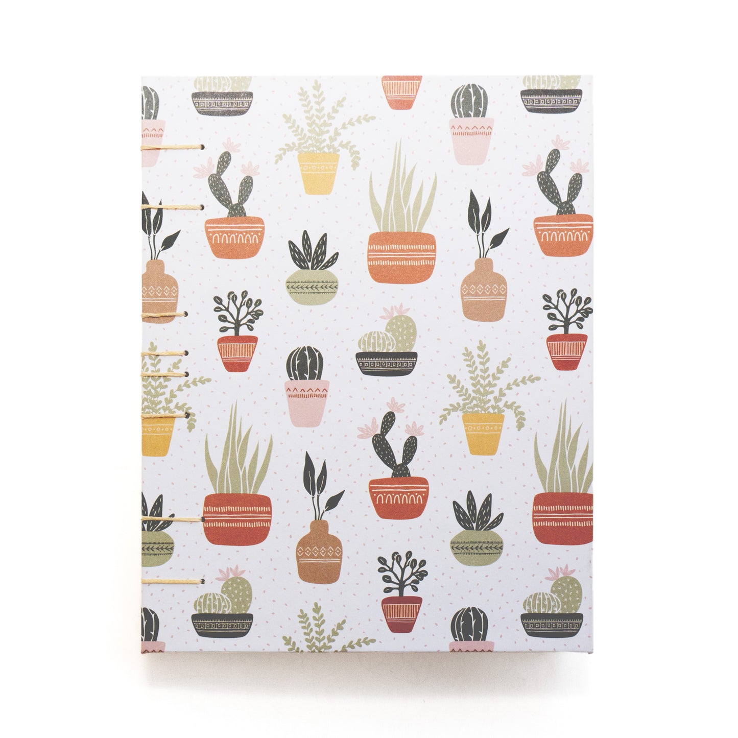 Potted Plants Handmade Sketch Journal