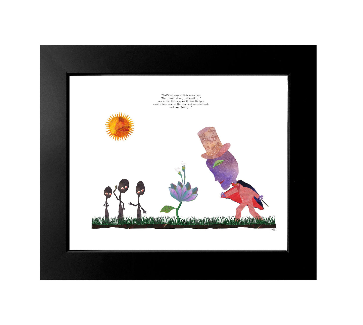 World, the Magician Print