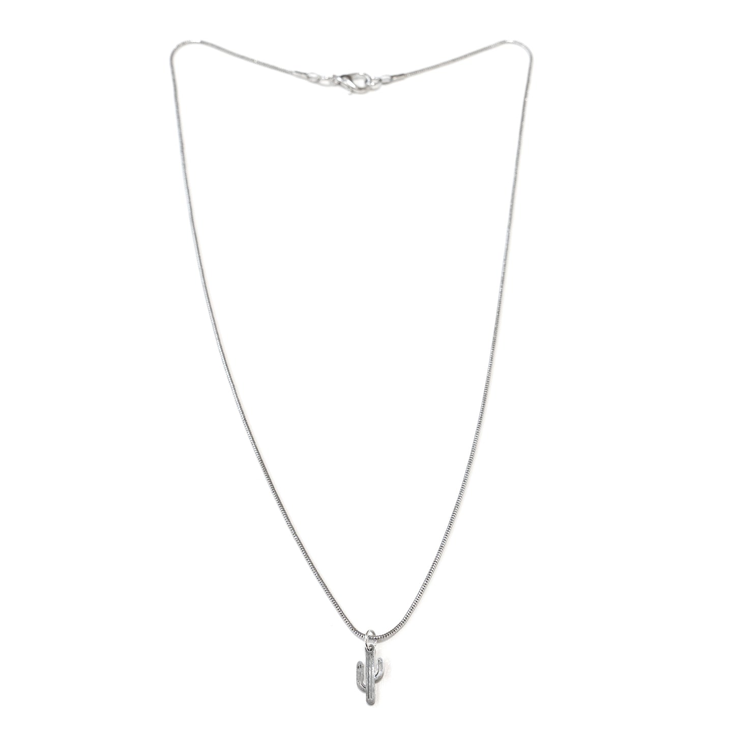 Sterling Silver Saguaro Necklace