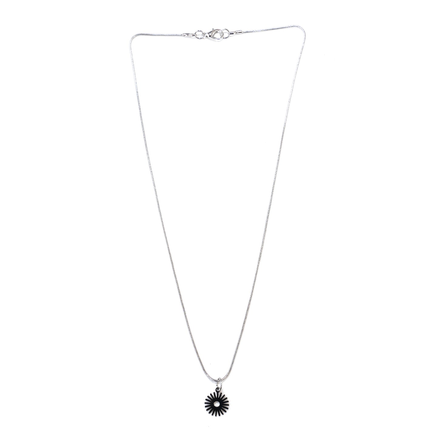 Sterling Sun Burst Necklace