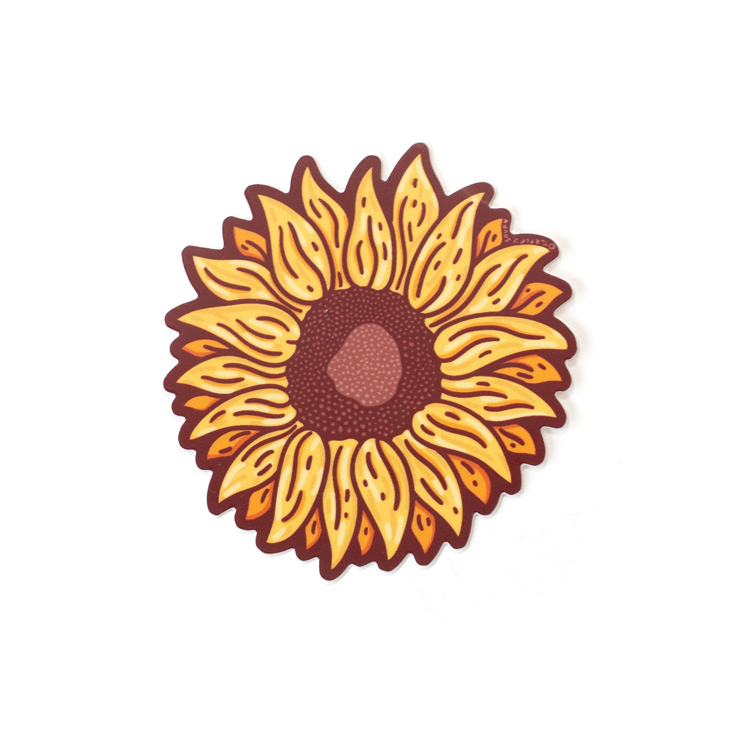 Sunflower Vinyl Sticker