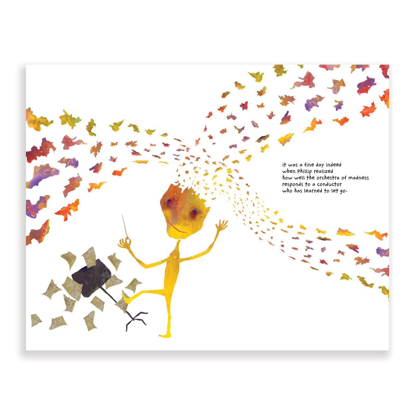 The Beauty Of Letting Go Print