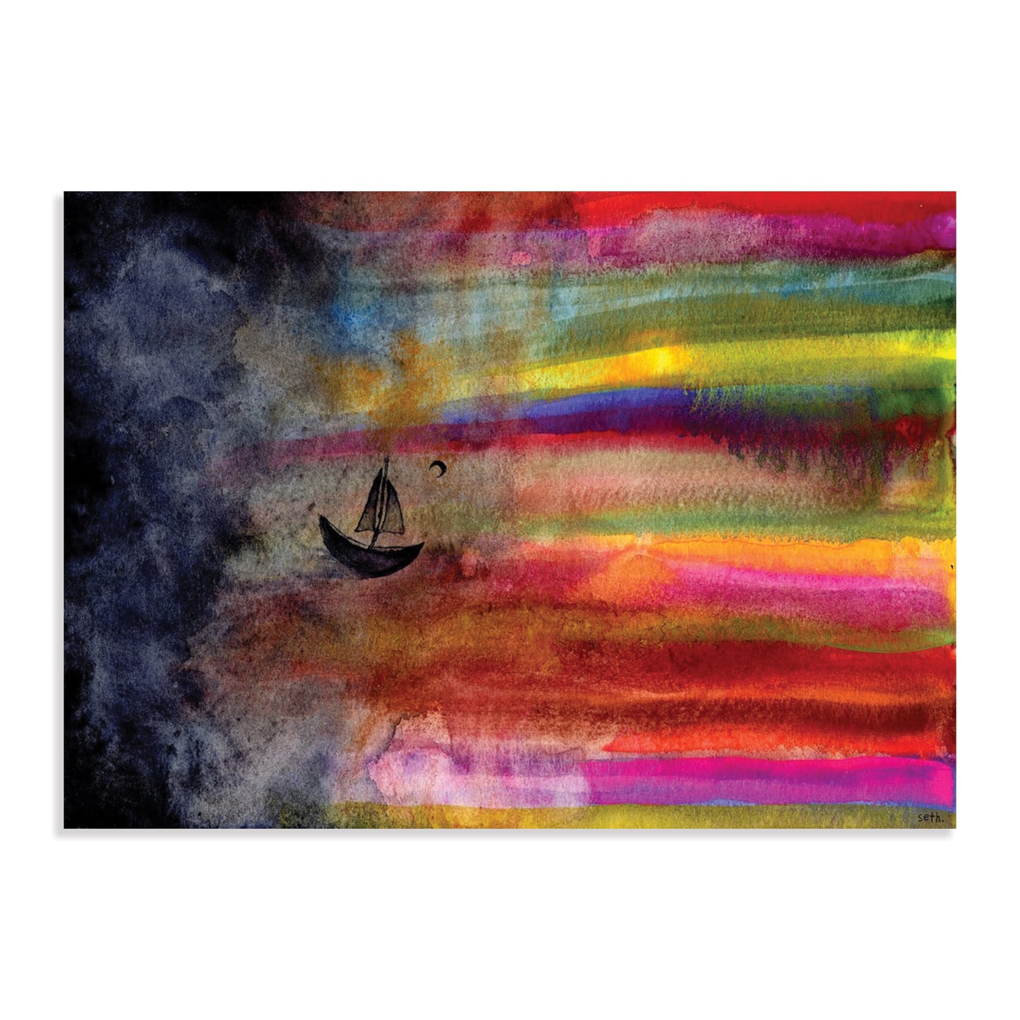 Then Came a Different World Altogether Print