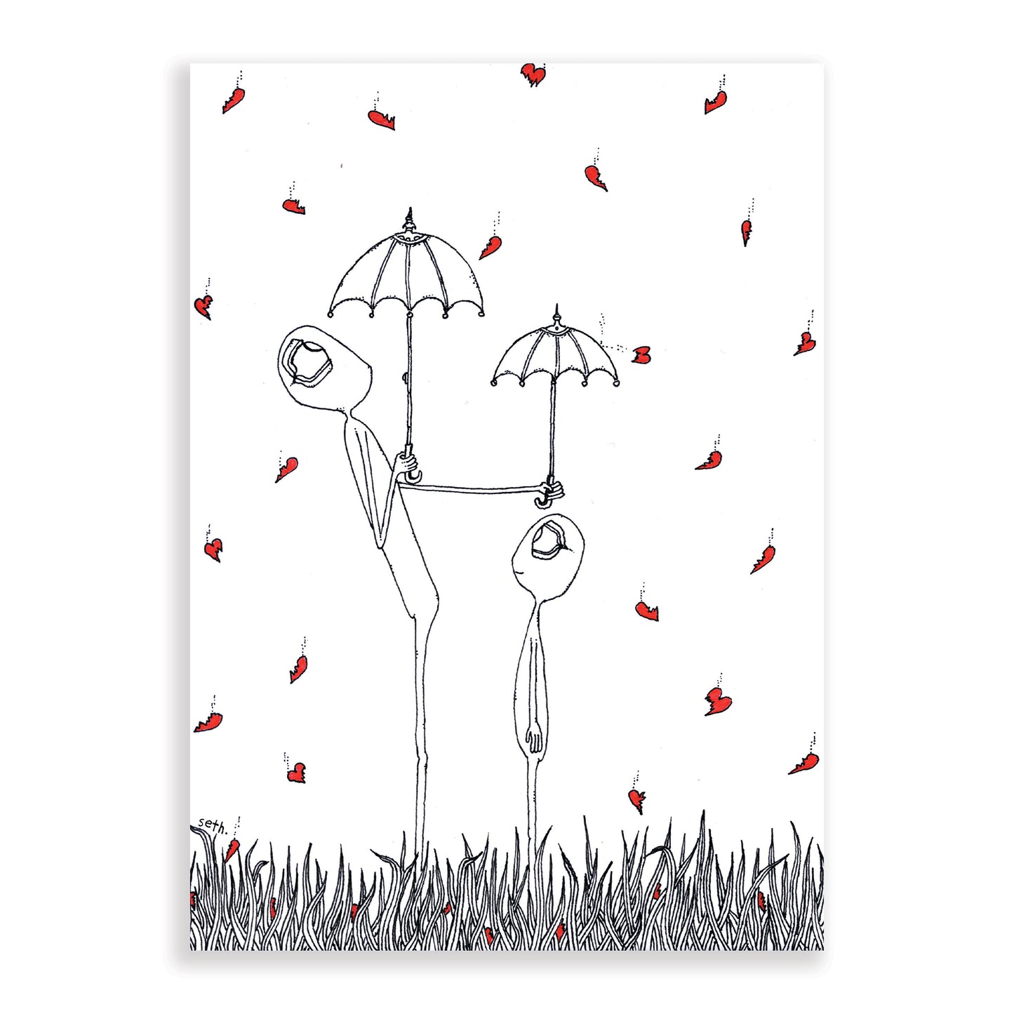 This May Not Let Up For a While But We Have Each Other Print