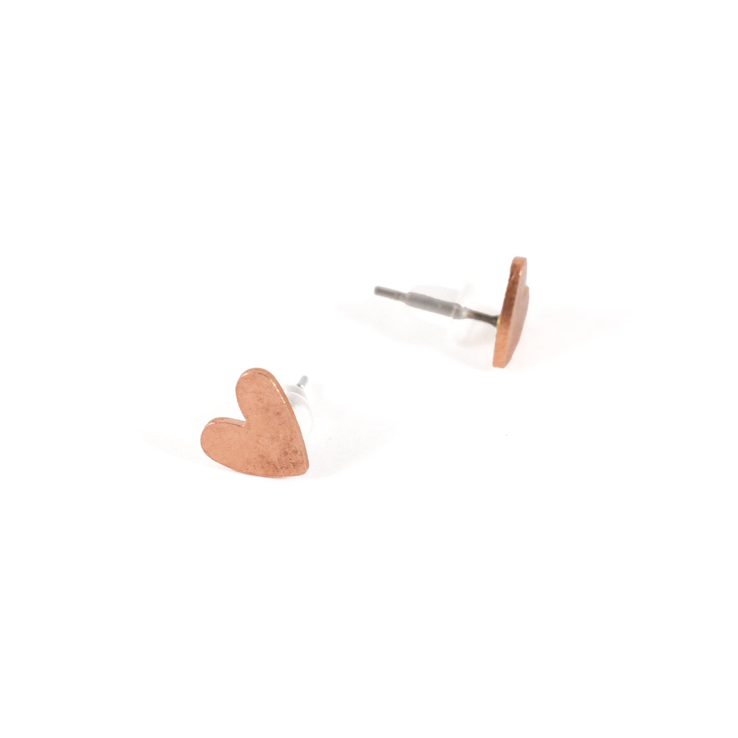 Tiny Stud Earrings - Hearts and Saguaro Cactus