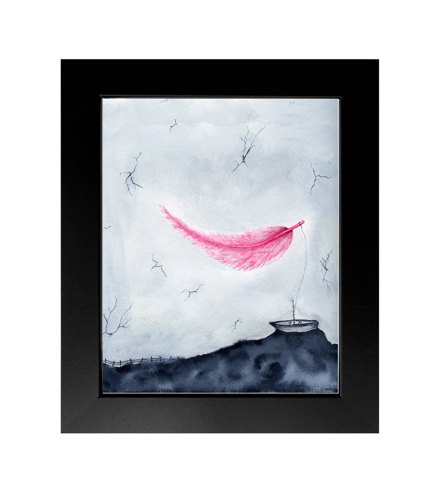 A Shocking Softness of Sudden Hope Print
