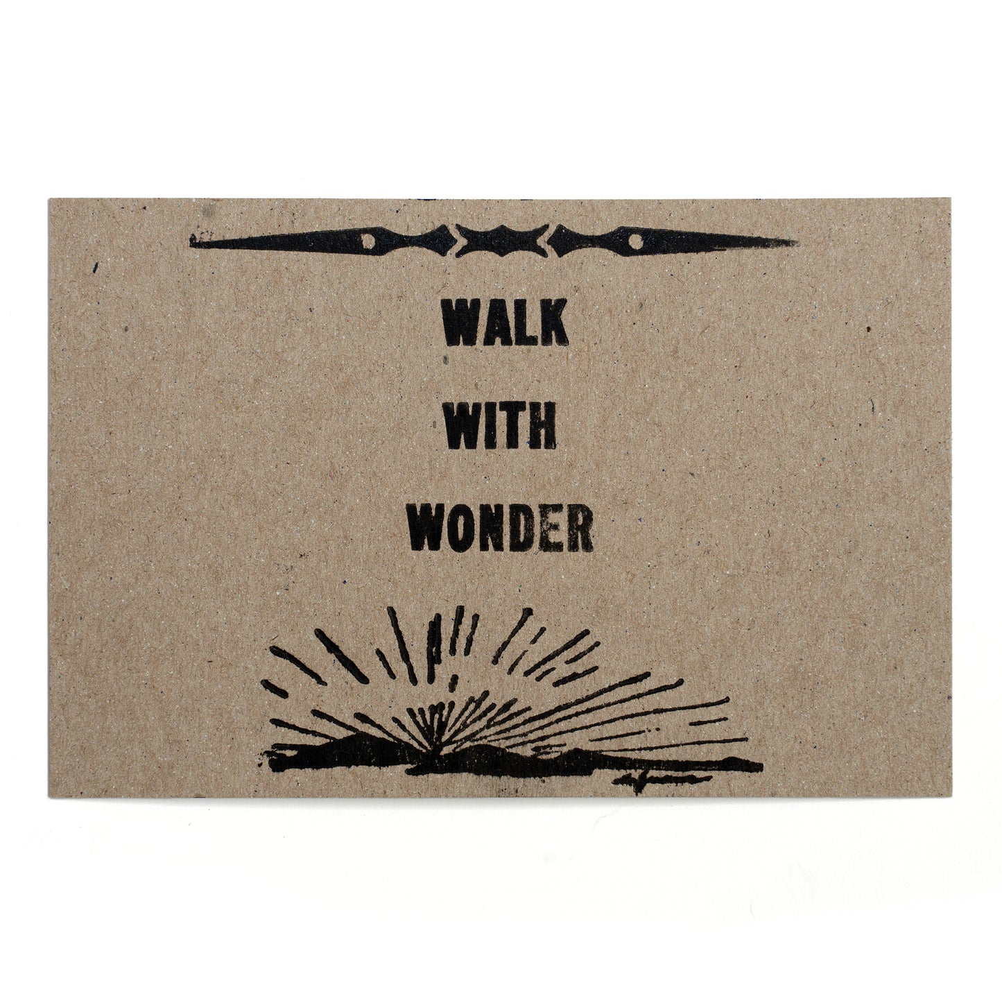 Walk with Wonder Postcard