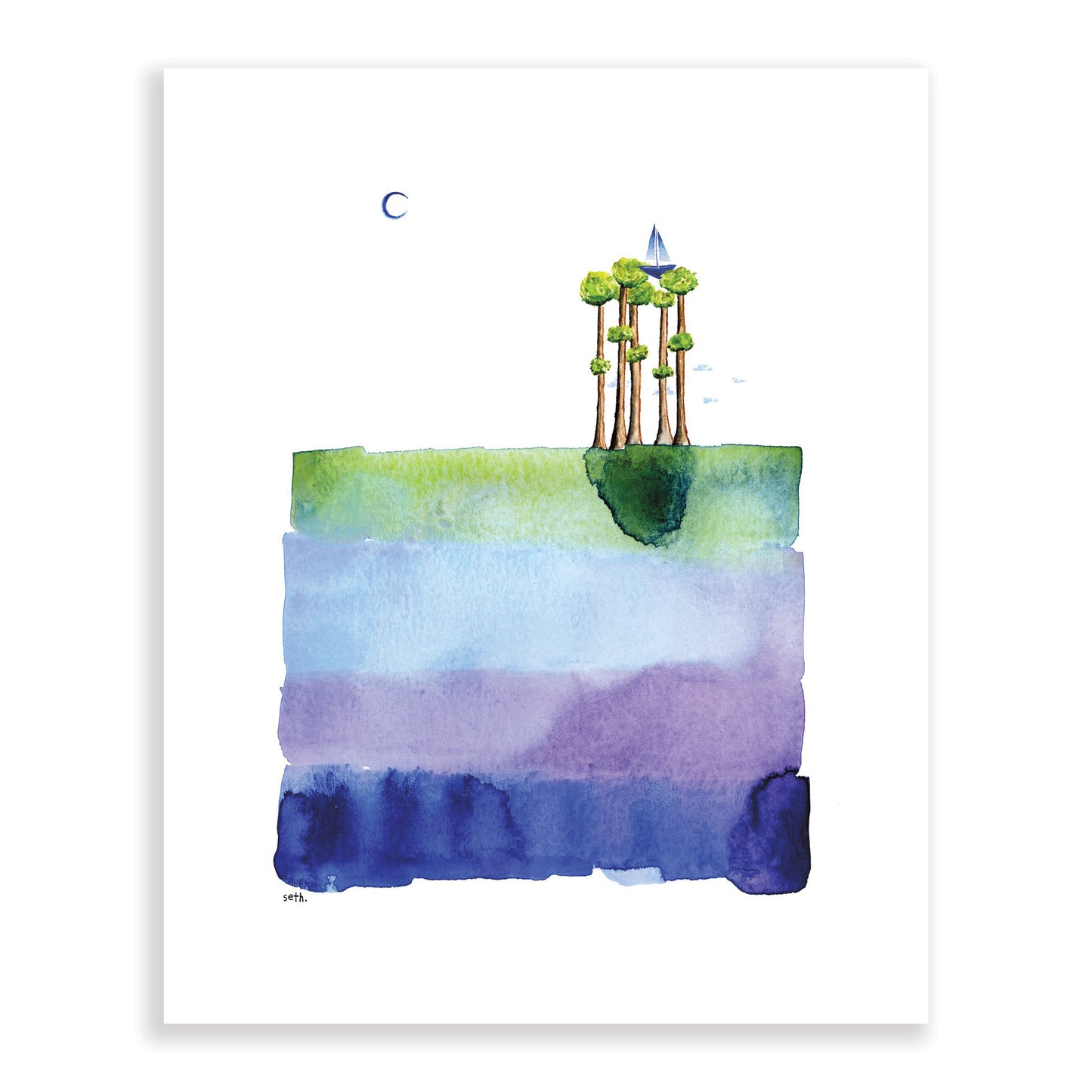 We Follow the Moon Print