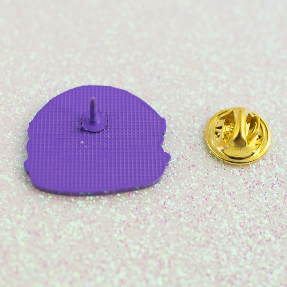 Hamburger Enamel Pin