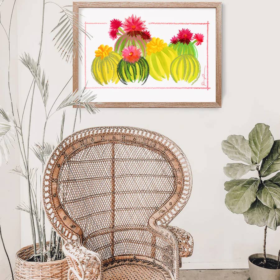 Barrel Beauties Art Print