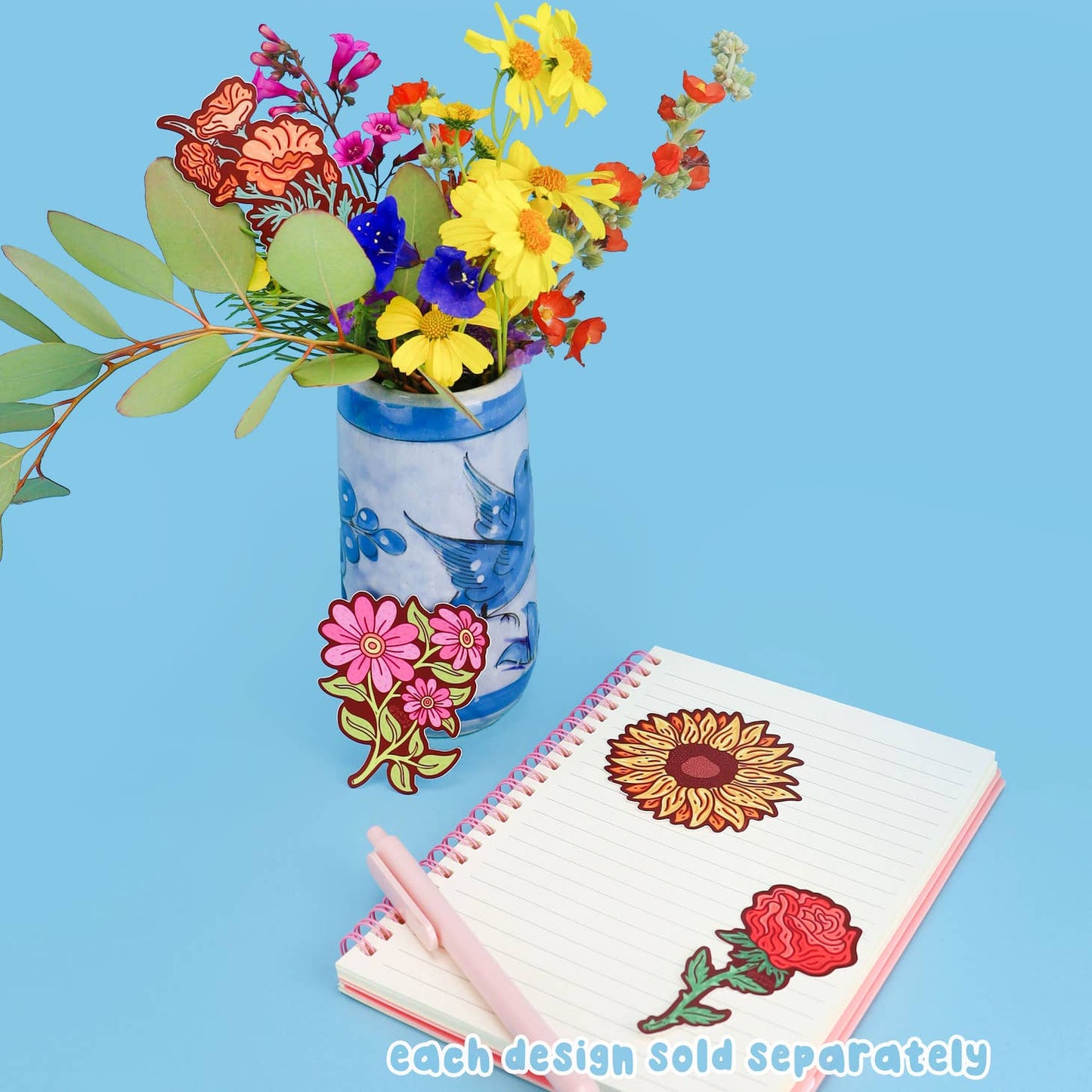 Sunflower Vinyl Sticker