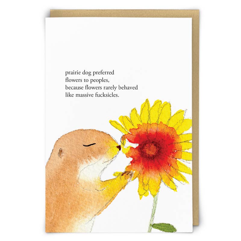 Prairie Dog Greeting Card
