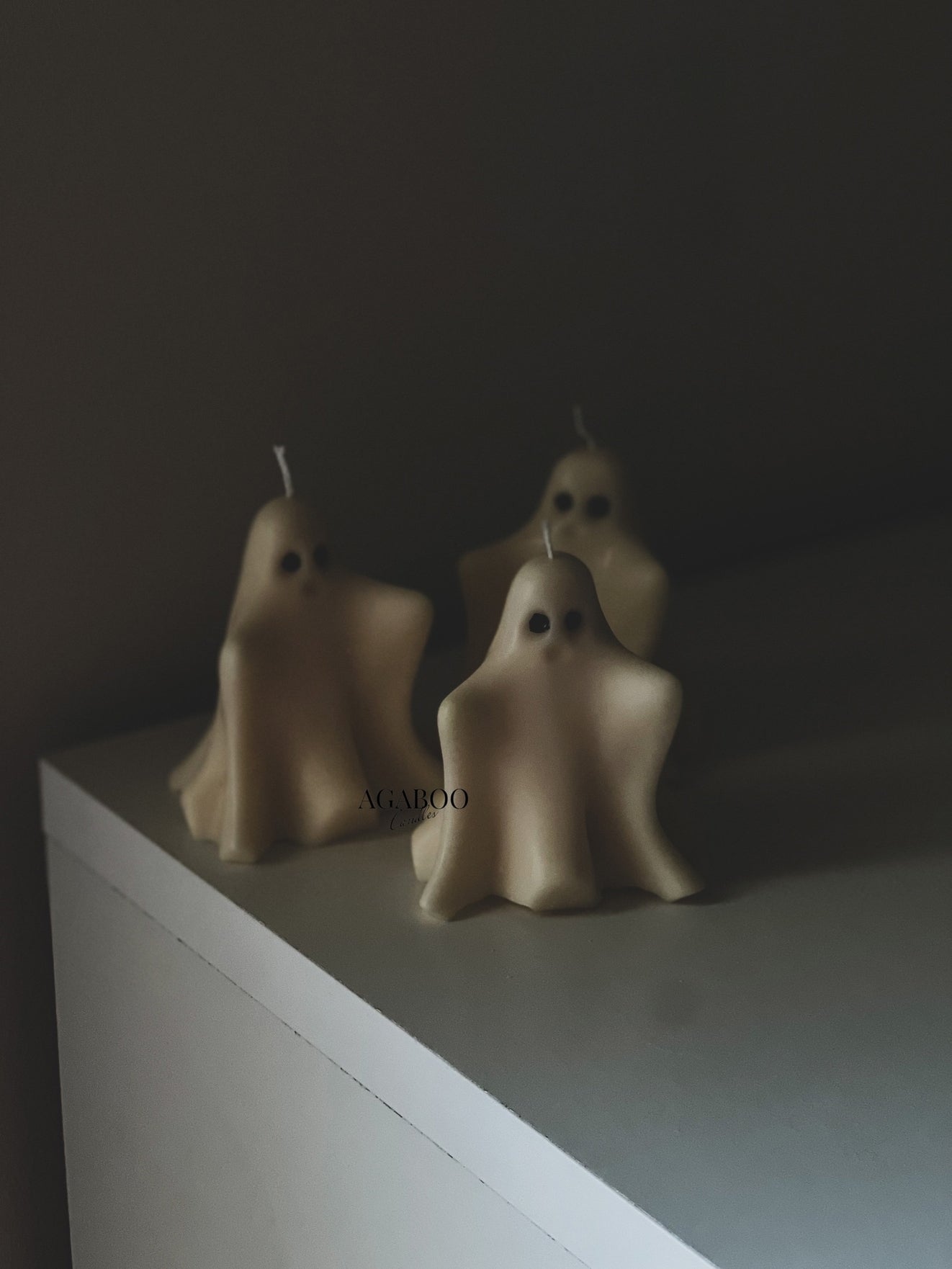 Halloween Cute Ghosts Candle