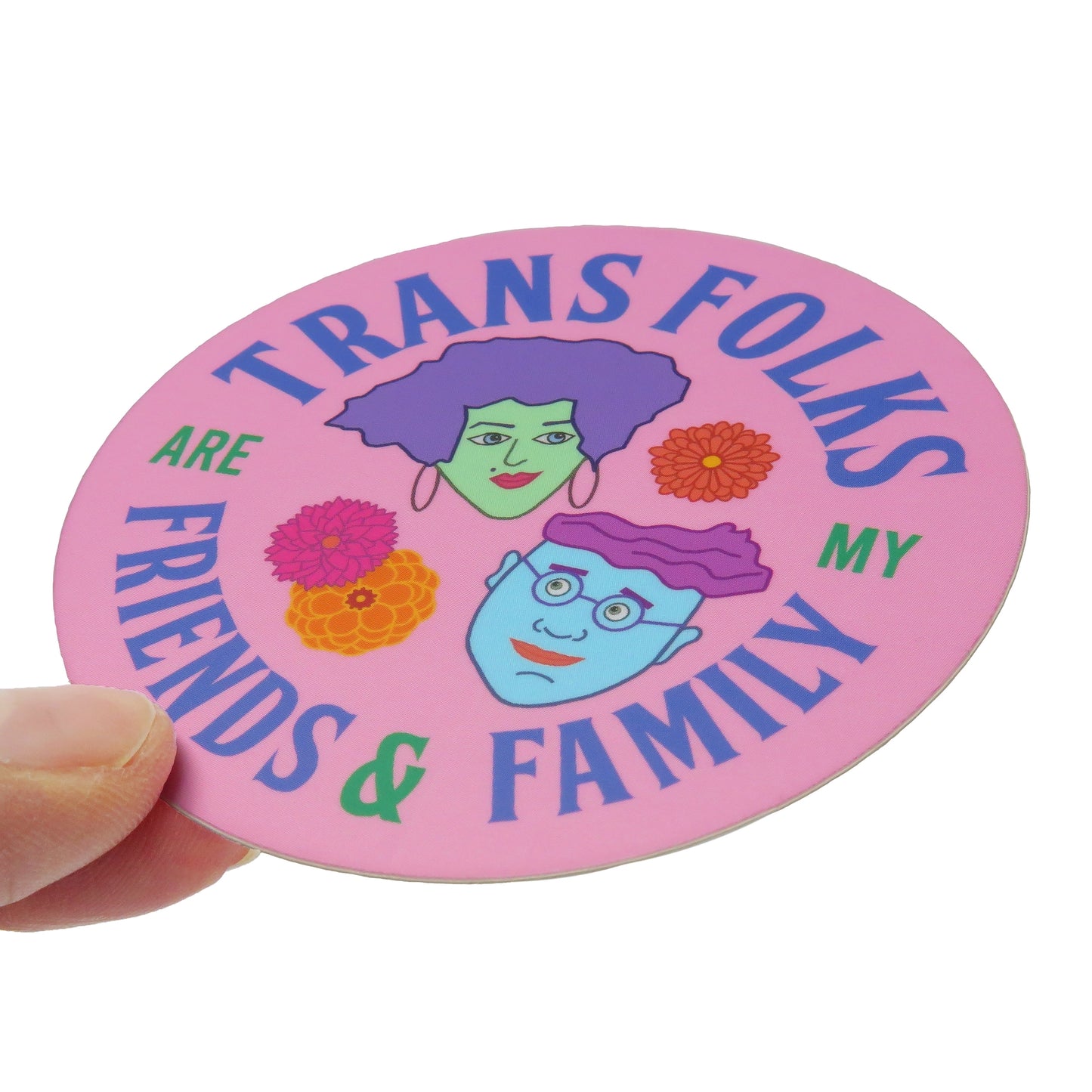 Trans Family Sticker