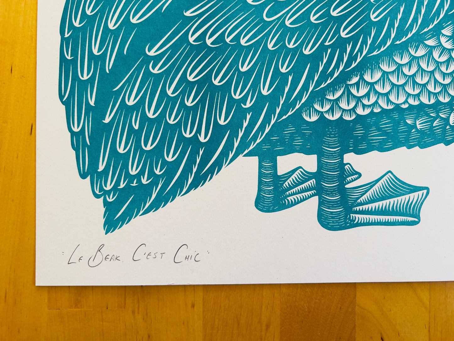 Le Beak, C'est Chic Print