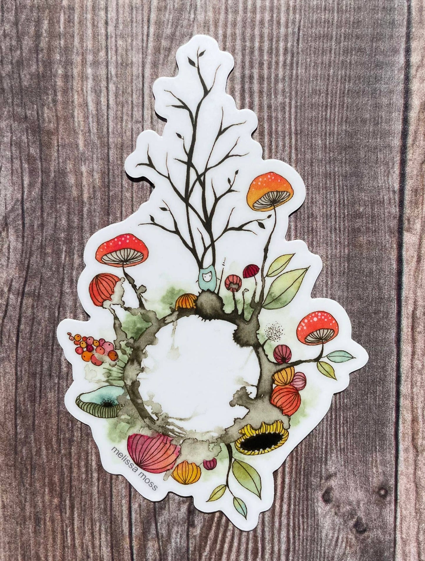 My Own Little World Sticker