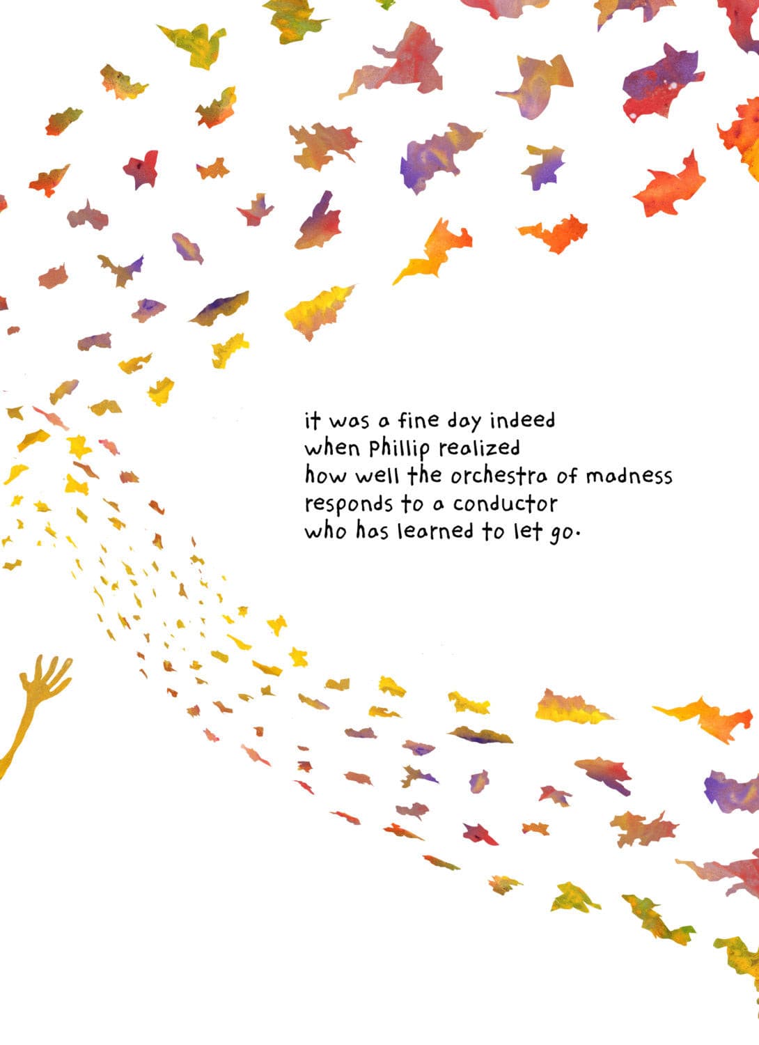 The Beauty Of Letting Go Print