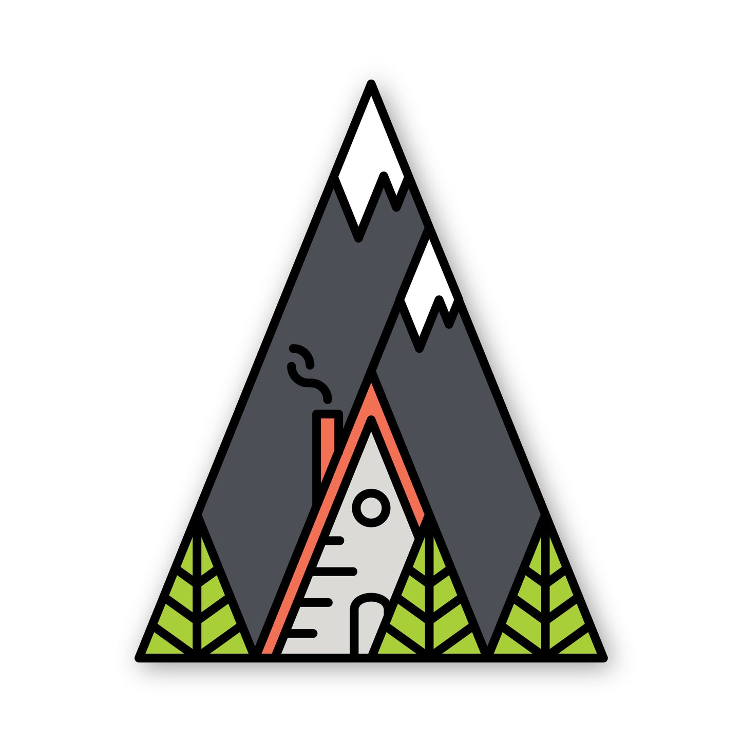 Little Cottonwood Canyon Sticker