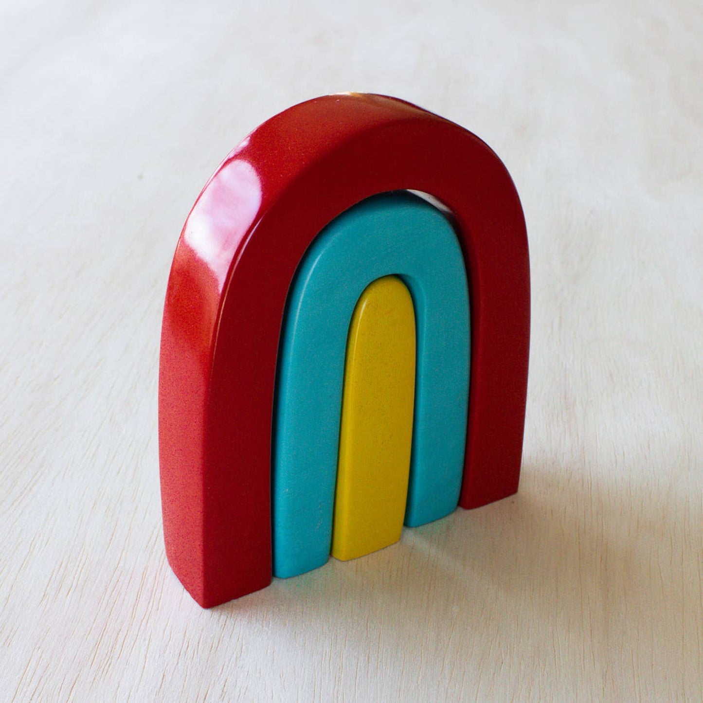 Colorful Rainbow Sculpture