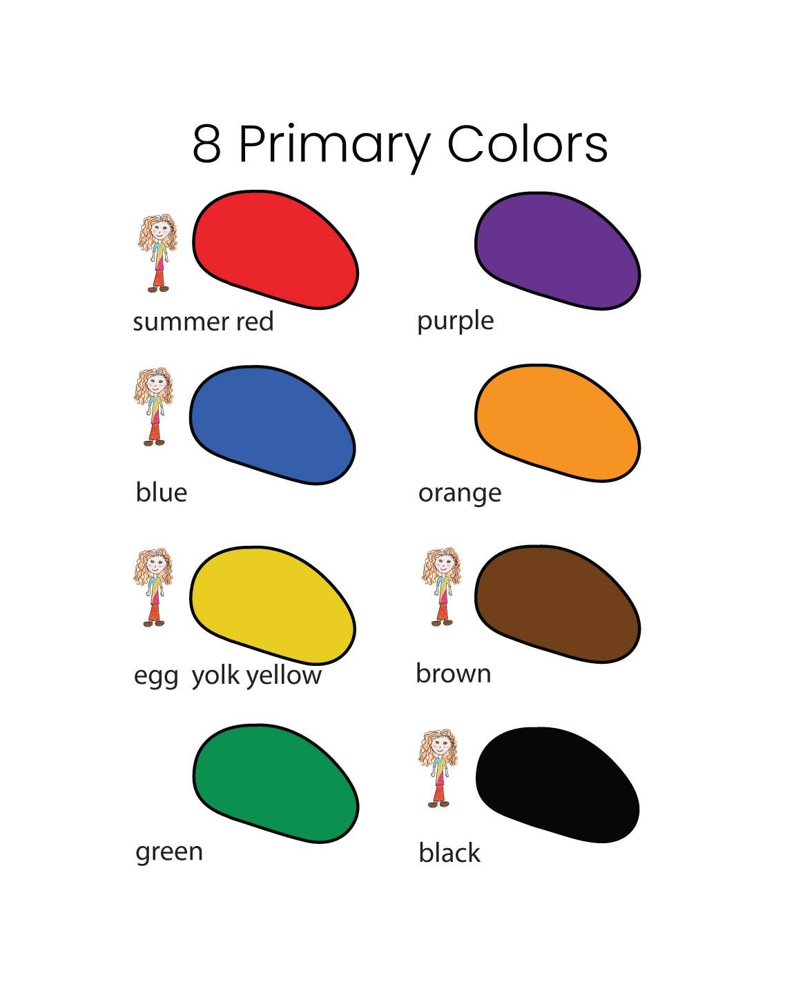 Just Rocks in a Box - 16 Colors / 64 Crayons