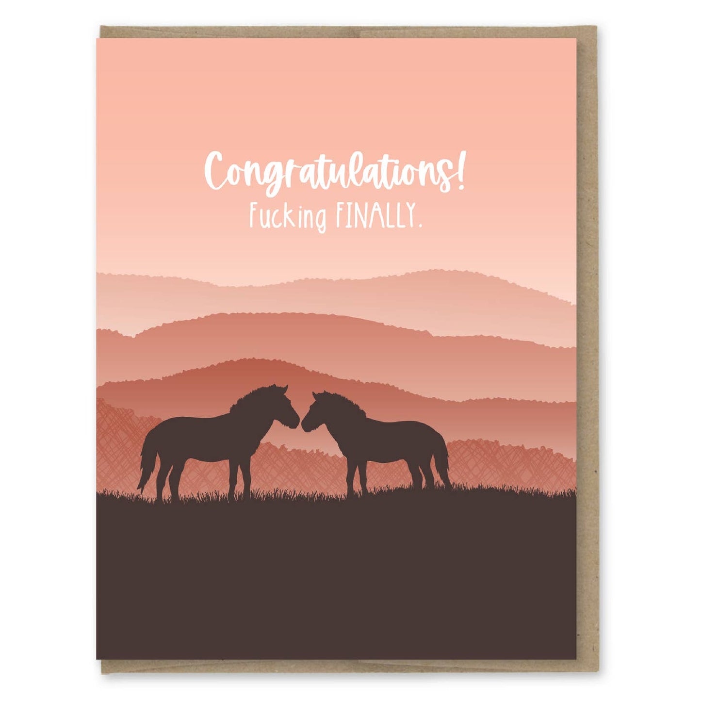 Finally Wedding Card