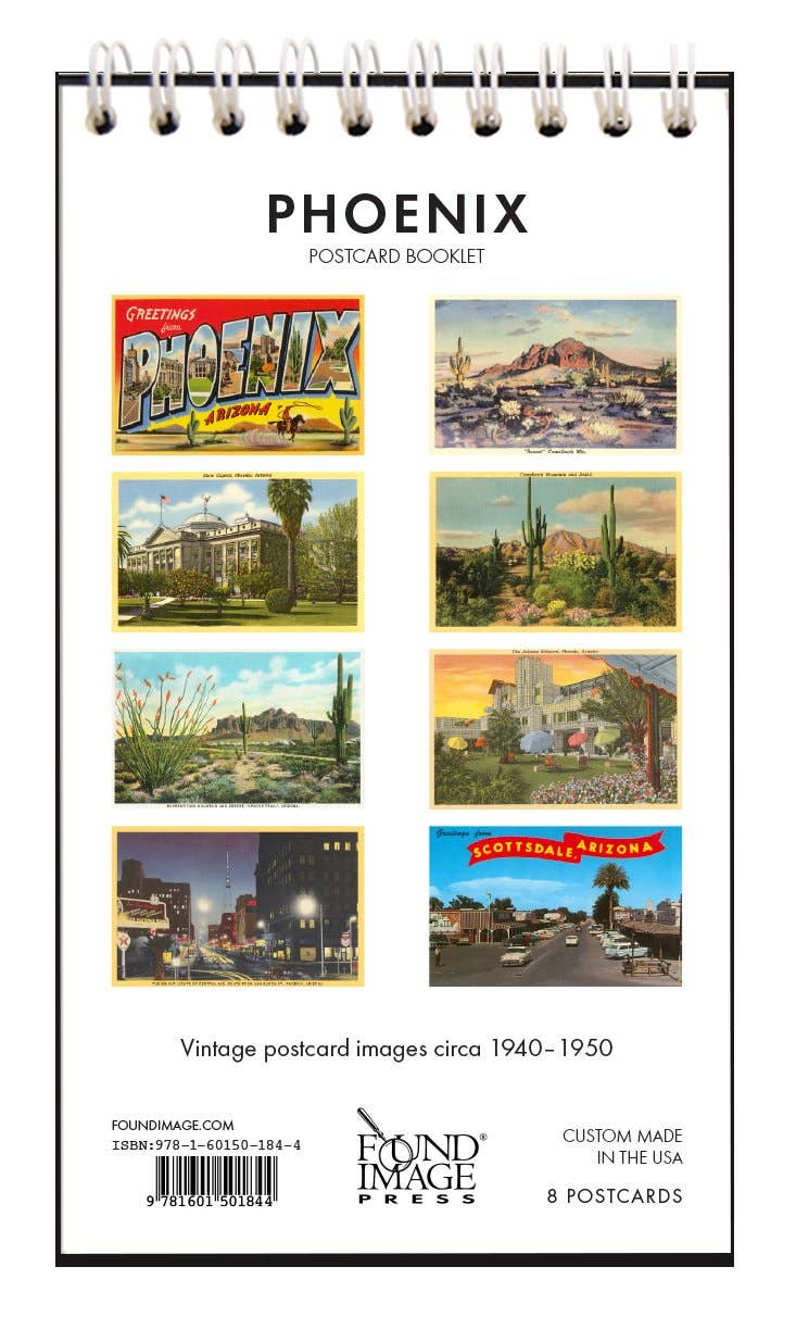 Phoenix Postcard Booklet- 8 postcards