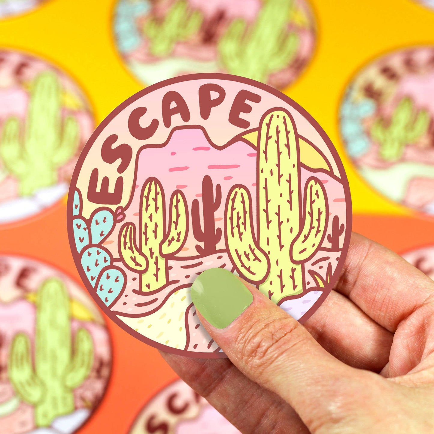 Escape Outdoorsy Vinyl Sticker