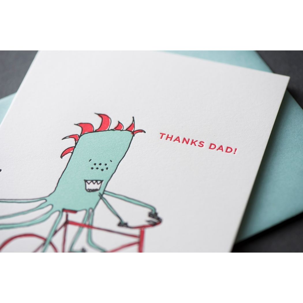 Father's Day Monster Card