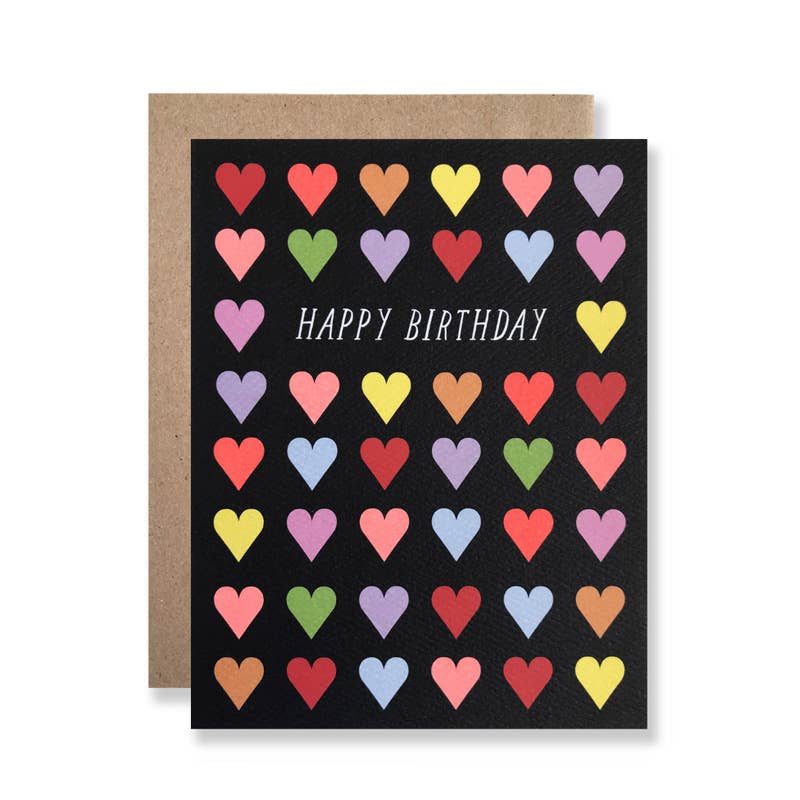 Birthday / Happy Birthday Hearts