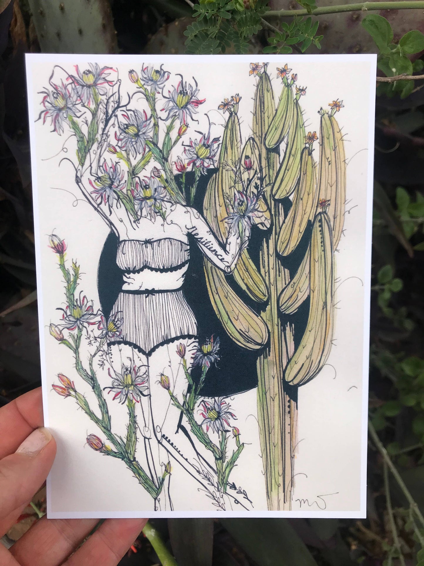 Queen Of The Night Postcard